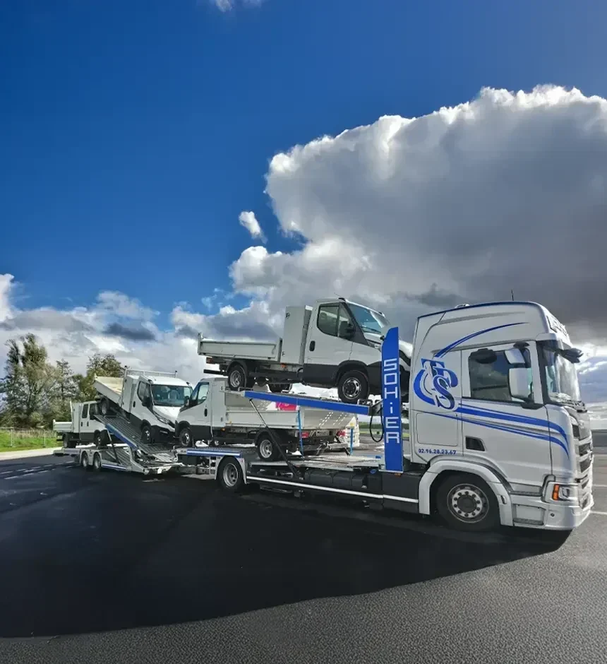 Transport roulant industrie transporteur sohier loudeac